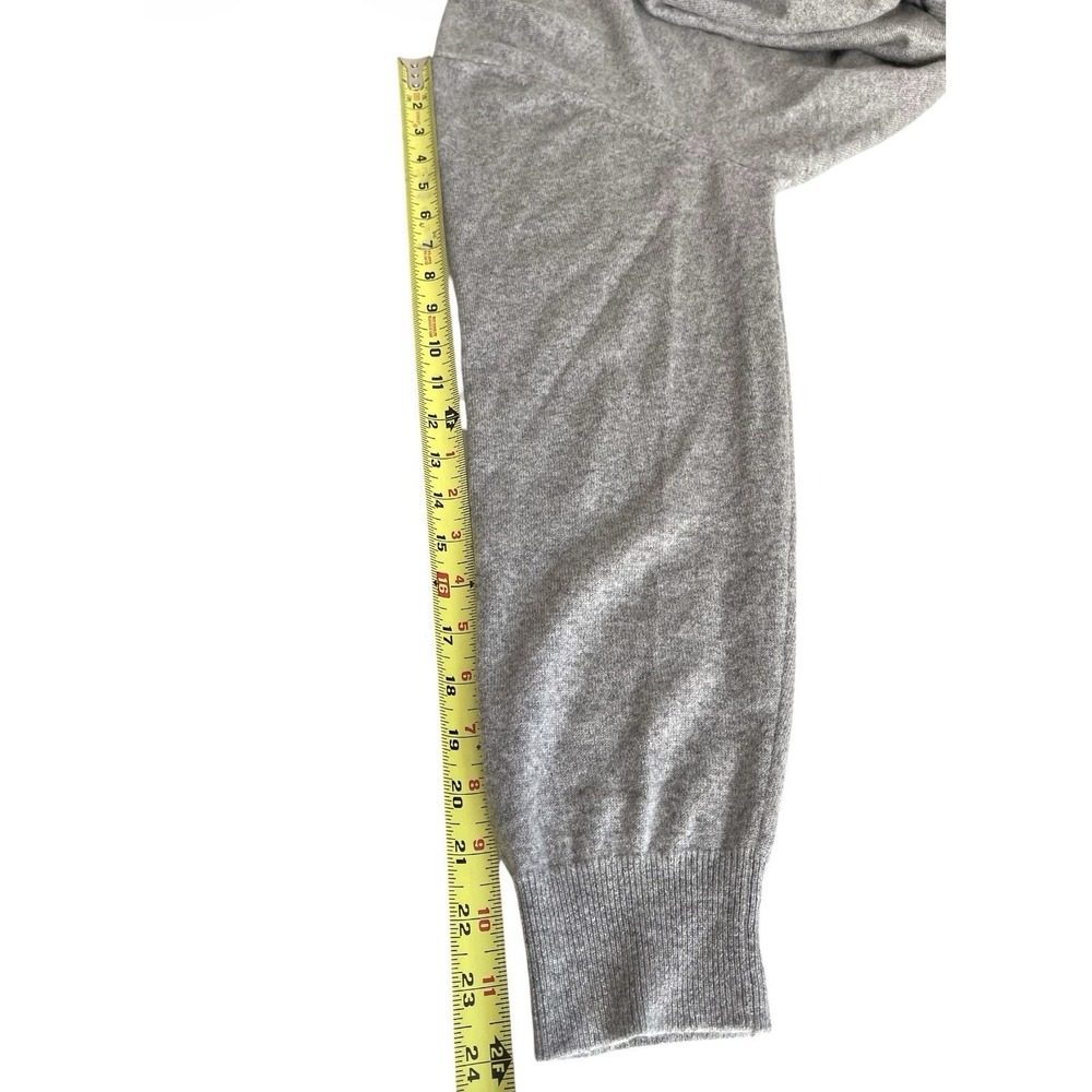 Giorgiolini Men's 100% Cashmere Collared Sweater‎ Grey Made In Italy XXL Preppy - Picture 6 of 6